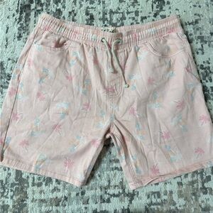 🔔Fresh men Pink Bermudas Relaxed Fit Shorts